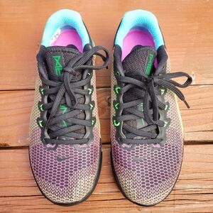 Nike Women’s Metcon 5 AMP - Colorful and Glow In The Dark Sneakers - Size US 8